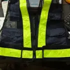 سترة عاكسة فسفورية لسلامة المرورية