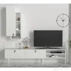 طاوله طاولة تلفزيون Lavita ابيض
