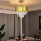 ثريا كريستال ديزاين اوربي باللون الذهبي