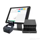 كاشير one pos core i5 مع طابعة فواتير حرارية onepos usb ودرج