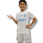 طقم الهلال اطفال والادي الجديد 2026 لون ابيض
