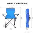 كرسي رحلات وتخييم من قماش وهيكل قوي