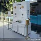 كورنر استقبال مشروبات حارة وباردة حسب الإستخدام بتصميم كلاسي