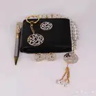 طقم رجالي مميز بالاسم طقم فضي او ذهبي حسب الطلب