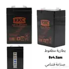 بطاريات تصميم مضغوط 12فولت 6V