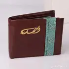 بوك رجالي بالاسم محفظة جلد اصلي بالاسم تصميم عصري