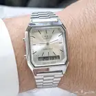 ساعة كاسيو فنتج أبيض Casio Vintage