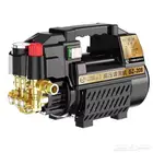 مضخة غسيل ضغط عالي بدينمو شفط وبلف تحكم بالبار