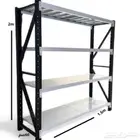 رفوف تخرين مستودعات بيجميع المقاسات