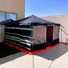 خيمة واجهة شفاف على شكل بيت شعر