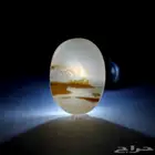 عقيق يمني نادر مصور ومشجر وعينك ميزانك