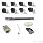 8 MP Camera DVR 8 port 1TB hard disk power adapter