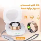 خاتم ذكى معدني مع تطبيق مراقبة الصحه