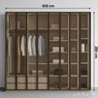 تفصيل دواليب قزاز و خشب على حسب التصميم