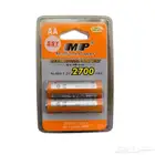بطاريات قابلة للشحن AA 2700mAh نيكل هيدريد