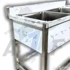 اعمال ستانلس استيل طاولات ستيل مركبات غاز ذبايح قدور مجلى