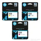 مجموعه حبر طابعه hp938 ماليزي اصلي بتاريخ جديد