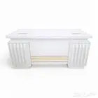 مودرن فخم مكتب ابيض إداري دولاب مكتبي طاولة خدمة كرسي و كنب