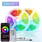 شريط اضاءة LED لاصق   بتحكم عبر الجوال و ريموت كنترول