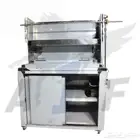 مكينة شاورما استيل وطني شواية شاورما فحم كهربائي معدات شاور