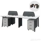 مودرن مكتب بارتيشن مشتركة موظف مكتب طاولة اجتماع مكتب مدراء