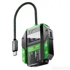 وصلة تايب سي 4in1 مدمج معها كرت صوت محيطي 7.1 من شركة PIVA