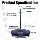جهاز التصوير فوتوبوث بقاعدة دوارة واضاءة احترافية