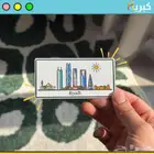 الرياض   ستيكر مغناطيس بارز حديد
