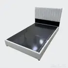 سرير جلد مفرد