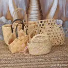 سلات خوص متنوعه بالحبه وبالجمله