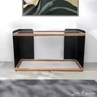 طاولة كونسول بسطح زجاج شفاف عالي الجودة