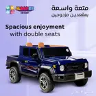 سيارة أطفال بتصميم شاص تويوتا بمحركين - سياره ركوب للأطفال
