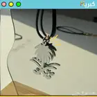 سيفين ونخلة فضي   تعليقة سيارة حديد 25