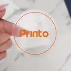 طباعة استكر شفاف