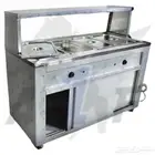 سخان ايدام بوفية  معدات مطعم اعمال ستانلس ستيل تجهيزات مطعم