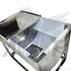 حوض غسيل مكينة شورما معدات مطاعم ستانلس استيل