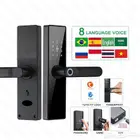 قفل ذكي للابواب الخشب والحديد بصمة 450 شامل التركيب