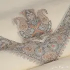 غتره شال كشميري شتوي صوف تطريز عريض