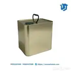 علب زيت معدنية مع غطاء