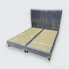 تفصيل سرير مخمل ديكور