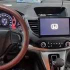 شاشة هوندا CRV 2013 ابل كار بلاي مع كامره خلفيه