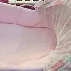 عربة أطفال مع كرسي للطفل ومهد