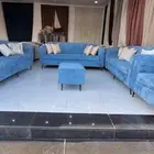 كنب 11نفر سفنج انتر فوام قماش شنيل