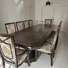طاولة طعام فاخرة عشرة كراسي