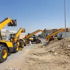 رافعات تلسكوبيه تلي هندر بوم لودر Jcb للايجار 17متر