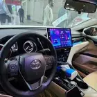 تركيب شاشه كامري 2024 مع الضافه لد داخلي