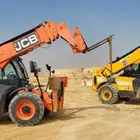رافعات تلسكوبيه بوم لودر تلي هندر Jcbجي سي بي 17متر للايجار