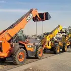 رافعات تلسكوبيه 17متر بوم لودر تلي هندر للايجار