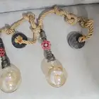 ثريا او لمبات خيشه