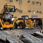رافعات تلسكوبيه بوم لودر تلي هندر للايجار سغتي حديثه 17متر